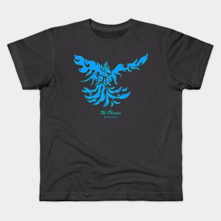 The Phoenix - blue Kids T-Shirt